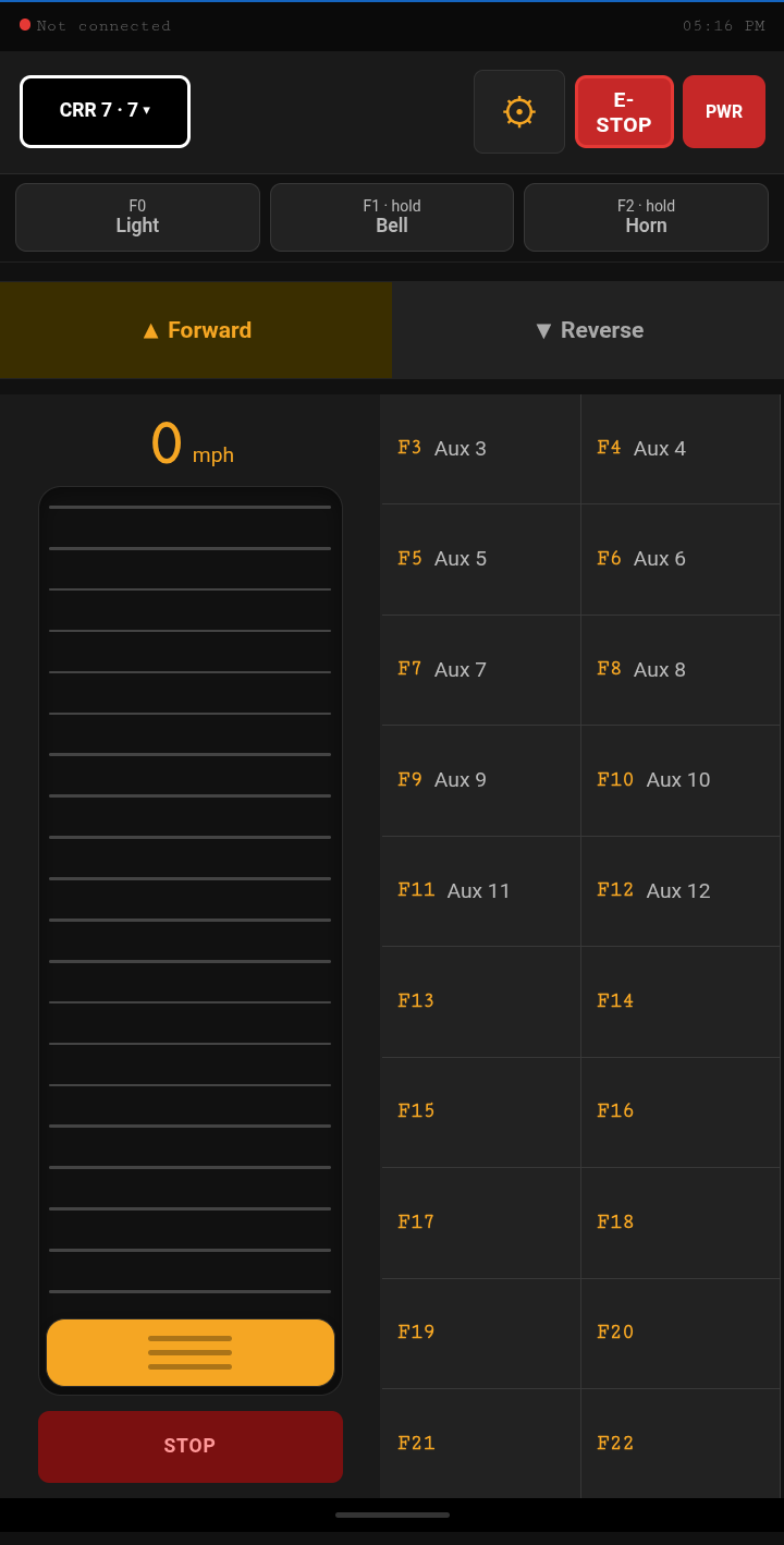 Figure 20.1 — Slider (Left): the slider on the left, keys on the right.